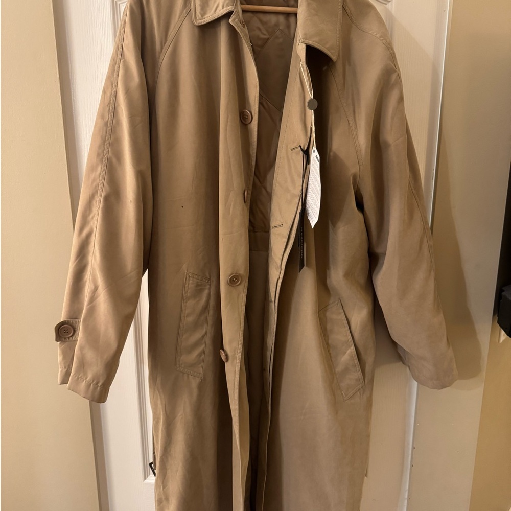 Guess by Marciano Men's Beige Trench Coat